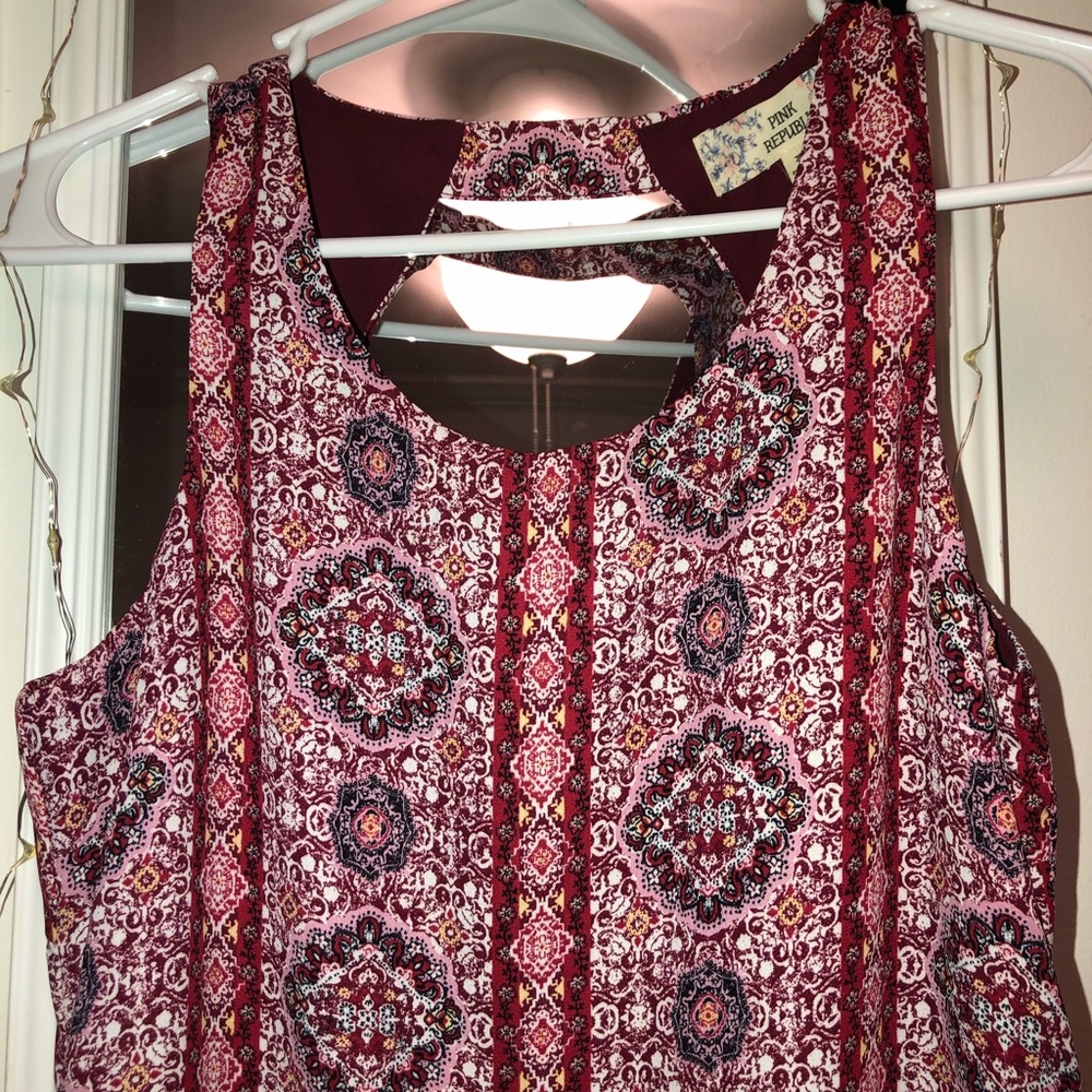 Tribal print dress